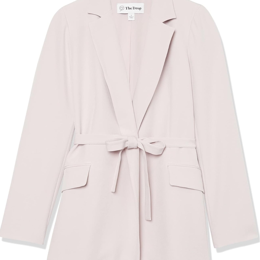 The Drop Women's Blazer in Lilac Marble